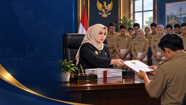 Bupati Siak Afni Zulkifli Memecat 10 ASN