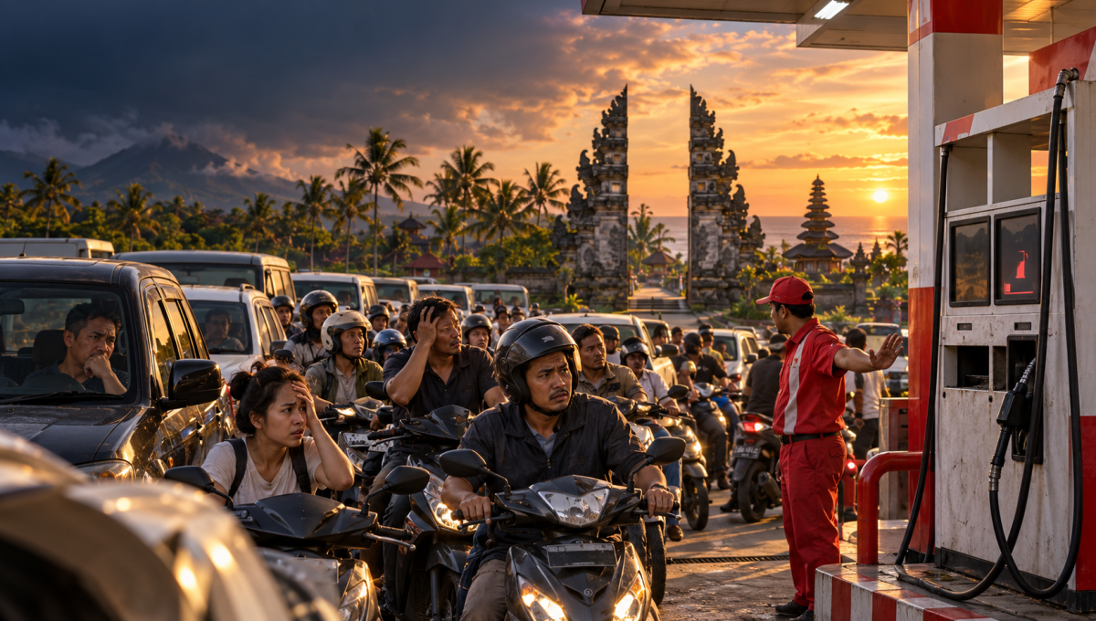 Ini Salah Satu Penyebab BBM Langka di Bali, Kurang Ajar
