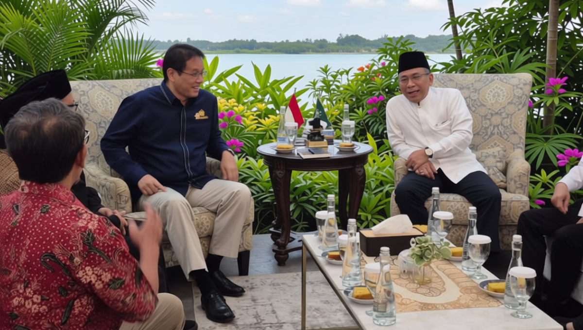 Gus Yahya Terima Kunjungan Menkeu Purbaya, Bahas Penguatan Kolaborasi PBNU-Pemerintah