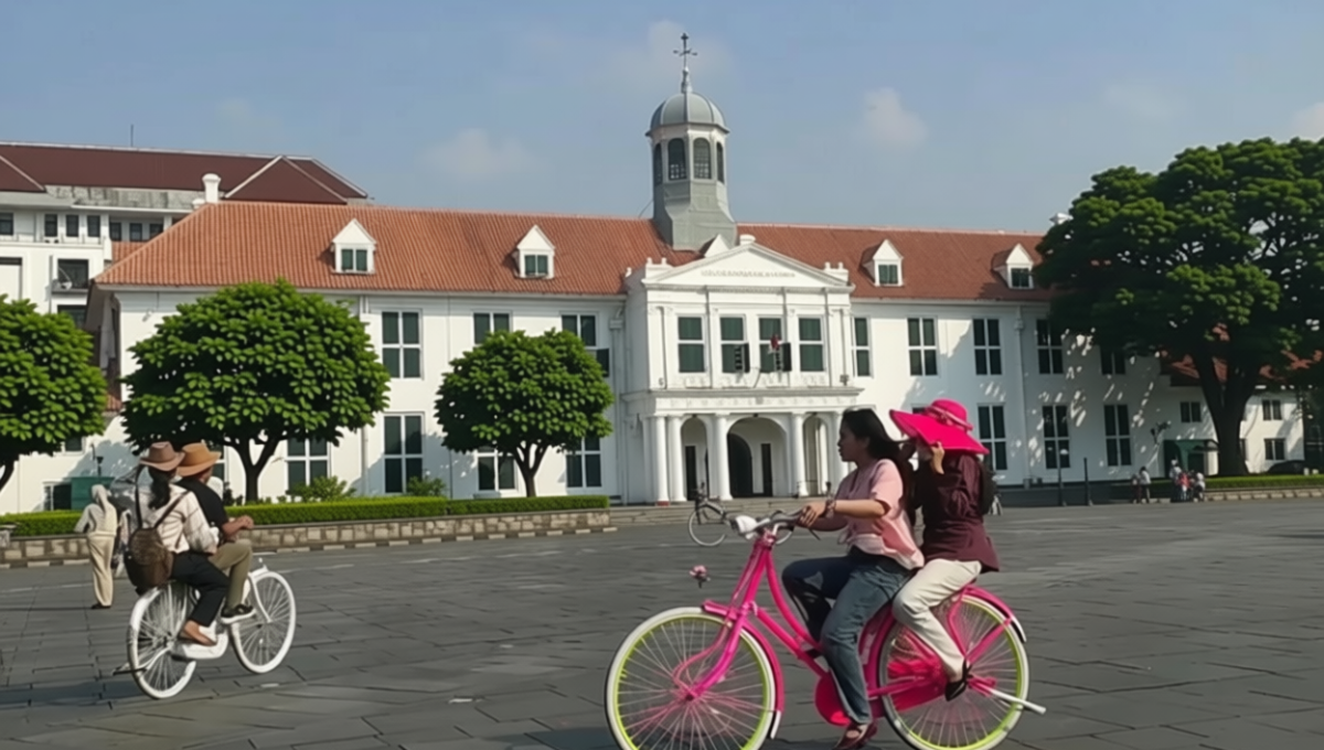 Important Visit: Penjambret HP Turis Prancis Ditangkap di Kota Tua saat Cari Korban Baru