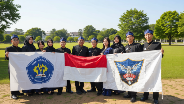Selamat! KIRobo Moonzher SMA Negeri 2 Tangsel Torehkan Prestasi Internasional