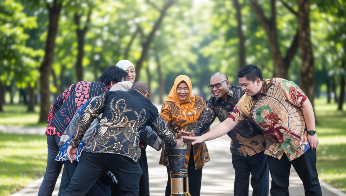 Important News: Siti Fauziah Gemakan Semboyan Izakod Bekai Izakod Kai di LCC 4 Pilar MPR Papua Selatan