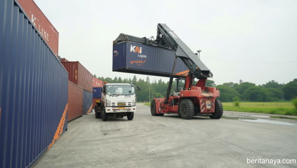 KAI Logistik Kelola 8,7 Juta Ton Angkutan Barang