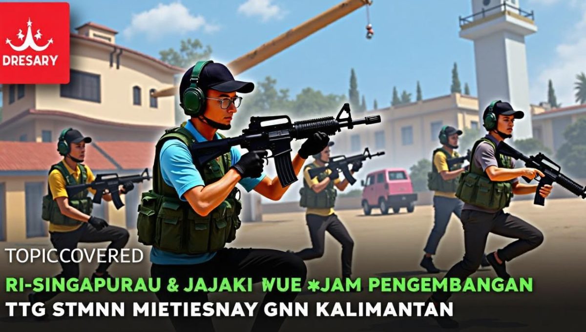 Topics Covered: RI-Singapura Jajaki Pengembangan Tiga Daerah Latihan Militer di Sumatera dan Kalimantan