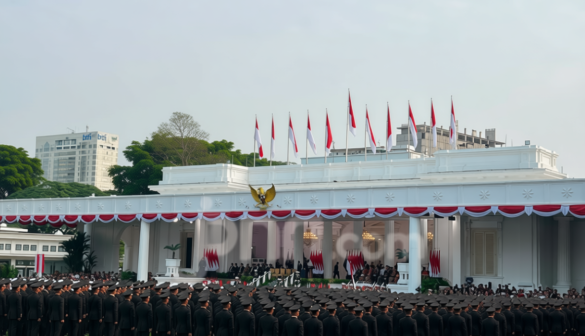 Prabowo Lantik 1177 Taruna Akmil dan Akpol di Istana Negara, Ini Pesannya