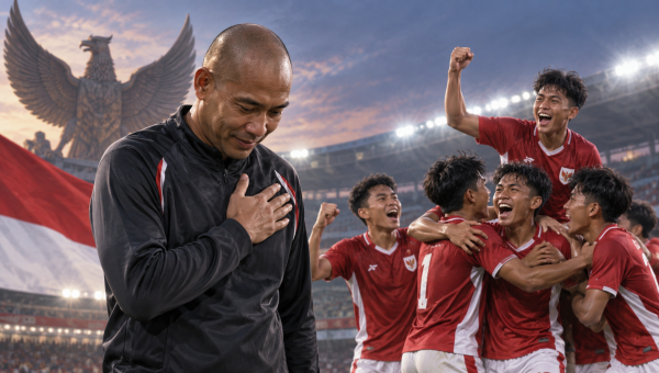 Nova Arianto Merendah seusai Membawa Timnas Indonesia Tembus Piala Asia U-20 2027