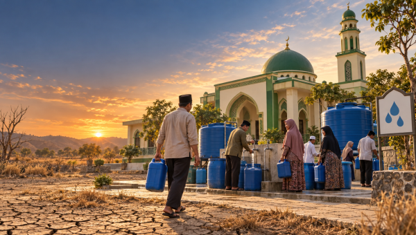Hadapi Kemarau Panjang, LDII Imbau Masjid Jadi Bank Air dengan Cara Ini