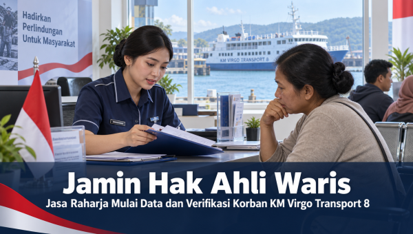 Jamin Hak Ahli Waris, Jasa Raharja Mulai Data dan Verifikasi Korban KM Virgo Transport 8
