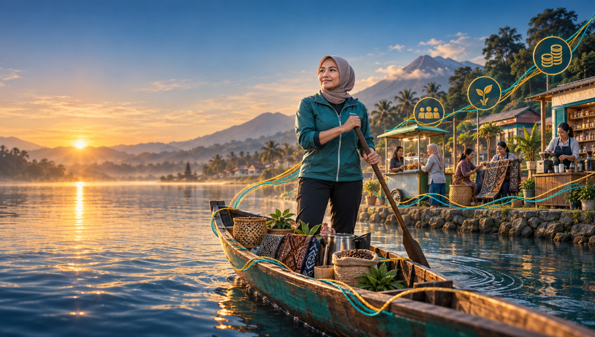 Mantan Atlet Dayung Ini Merajut Harapan Bersama Holding Ultra Mikro