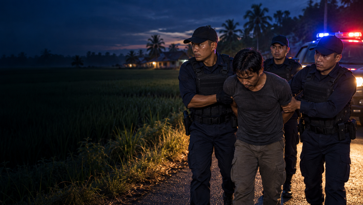 Kurang dari 24 Jam, Polisi Ringkus Terduga Pelaku Penusukan Petani di Banyuasin
