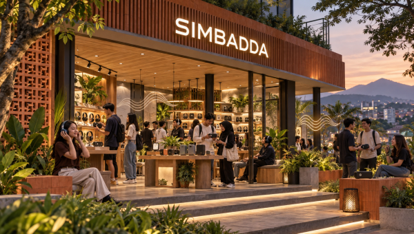 Simbadda Buka Experience Store Pertama di Bandung, Usung Konsep Teras Suara