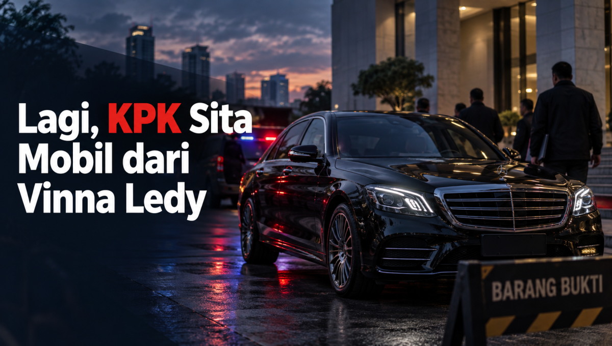 Lagi, KPK Sita Mobil dari Vinna Ledy