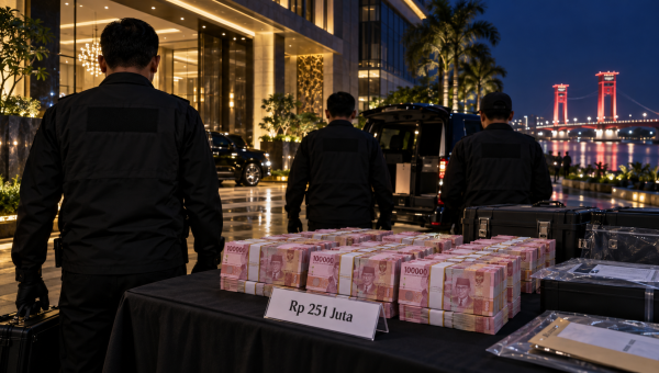 OTT di Hotel Duta Palembang, Polisi Sita Rp 251 Juta dari Oknum Disdik Banyuasin, Ada PPPK