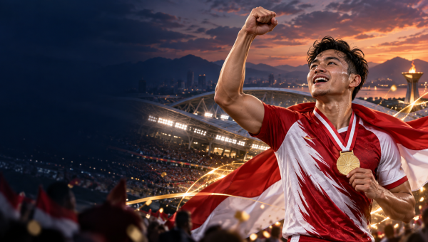 Seraf Naro Siregar Buka Keran Medali Indonesia di Asian Games 2026