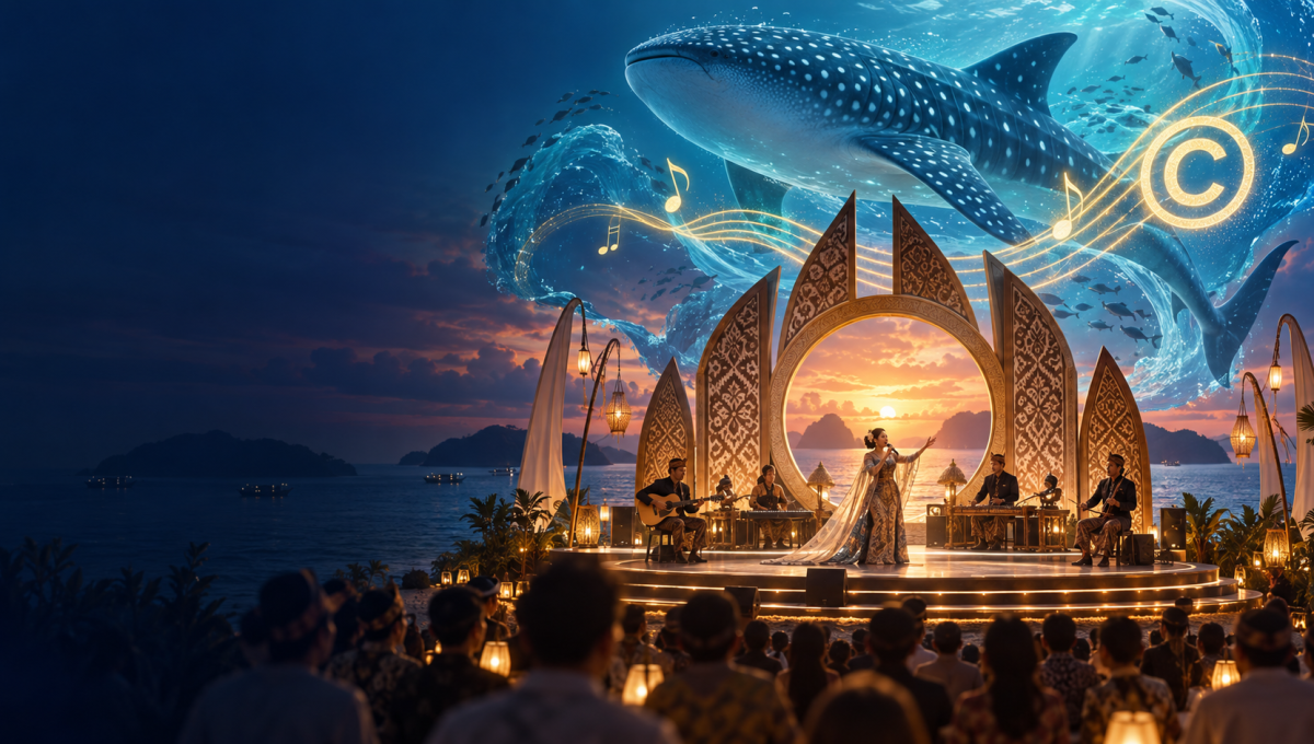 Lagu Festival Hiu Paus 2026 Mengantongi Hak Cipta, Menkum Supratman Berpesan